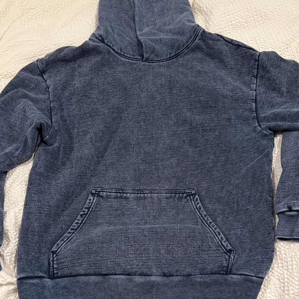 TALENTLESS blue acid wash Hoodie
